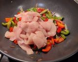 Foto del paso 4 de la receta Fajitas de pollo con verduras