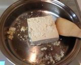 A picture of step 4 of Kenchin Simmered Daikon Radish and Firm Tofu.