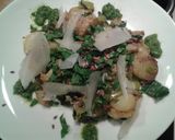 A picture of step 7 of Warm potato and chard salad.