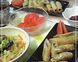 A picture of step 9 of Ham and Shiso Gyoza Skin Wraps.