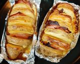 Foto del paso 4 de la receta: Papas con jamón y queso 🧀