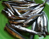 Foto del paso 1 de la receta: Boquerones fritos con pimientos de Padrón