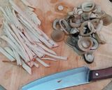A picture of step 3 of Mustardy Twist Pasta.