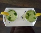 A picture of step 3 of Refreshing mint lemonade.