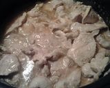 A picture of step 3 of Chicken and broccoli.