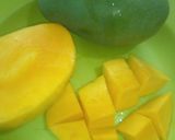 Foto langkah ke 1 dari resep Yogurt jus mangga (+buah lainnya).