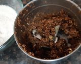 A picture of step 2 of #Rajgiraflour-dates-dryfruits-stuff-modak.