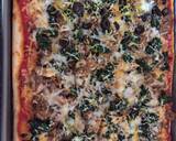 Italian Sausage & Spinach Rectangle Pizza recipe step 6 photo