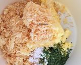 Foto langkah ke 2 dari resep Garlic Cheese Cookies (Eggless).