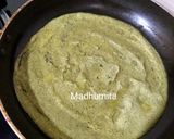 A picture of step 3 of Pessarattu.