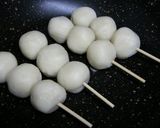 A picture of step 5 of Moist and Chewy Mitarashi Dango with Tofu.