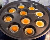 Hình bước làm 2 của món Bánh trứng cút nướng