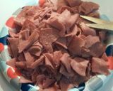 A picture of step 2 of Chipped Beef On Toast.