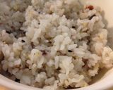 A picture of step 4 of Easy Tofu and Nametake Mushrooms Rice Bowl with Soft-Poached Egg.