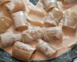 Foto del passaggio 2 della ricetta Paccheri al Teff glutenfree in crema di salmone 🐟🐟🐟