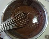 A picture of step 3 of Coffee and Chocolate Financiers.