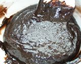 A picture of step 5 of ●Jet Black● Bitter Chocolate Gateau♪♪.