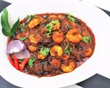 A picture of step 8 of Prawn Balchao - Goan Style.