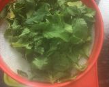 A picture of step 2 of Pudina Raita.