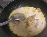 A picture of step 3 of Papad ki kadhi.