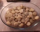 Rokfortos csirkecomb burgonyával és brokkolival recept fázis 3 fotója