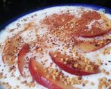 รูปขั้นตอนการทำที่ 2 ของ 🍎 Cinnamon Kefir Bowl คีเฟอร์โยเกิร์ตปั่นแอปเปิ้ลซินนามอน