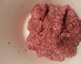 A picture of step 3 of World's most delicious burger patty.