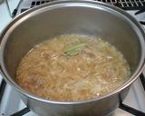 A picture of step 3 of Onion Gratin Soup For Christmas.
