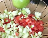 Une image de l'étape 1 de Tartare de tomates.