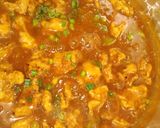 A picture of step 17 of Chiken Manchurian.