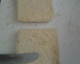 A picture of step 3 of Ladybirds Ghost Sandwiches.