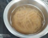 Foto del paso 4 de la receta Espaguetis con bacalao con tomate y bechamel