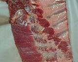 A picture of step 1 of Pineapple pork ribs cooked in banana leaves.