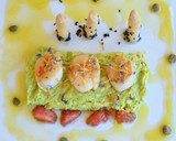 Foto del paso 1 de la receta: Ensalada de vieiras con vinagreta de mango