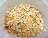 A picture of step 1 of Maple Cheese and Nuts on Toast.