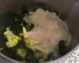 Foto del paso 4 de la receta Brocoli gratinada con bechamel y jamón light