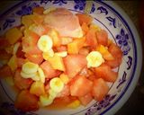 A picture of step 2 of Fruit salad.