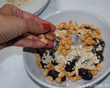A picture of step 1 of Date energy balls.
