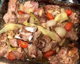 Sült oldalas, párolt káposztával, pürével 🤗 recept fázis 5 fotója