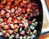 A picture of step 2 of Breakfast Scrambles.
