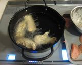A picture of step 3 of Fluffy Chicken Tempura with a Touch of Sesame.