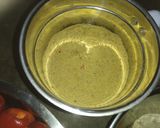 A picture of step 1 of Red Mirchi achar.