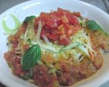 A picture of step 14 of Chilled Pasta with Crunchy Potato and Tomatoes.
