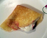 A picture of step 8 of Tinklee's Raspberry Crepes.