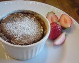 A picture of step 12 of Easy Fluffy Chocolate Soufflé.