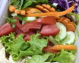 Hình bước làm 2 của món Salat gà - Cơm trưa văn phòng