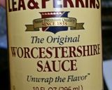 A picture of step 1 of Worcestershire Baked Wings.