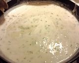 A picture of step 4 of Grilled Chicken & Broccoli Alfredo.