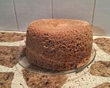 Foto del paso 8 de la receta: Torta mágica con postre de chocolate en cajita