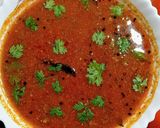 A picture of step 7 of Tomato Rasam.